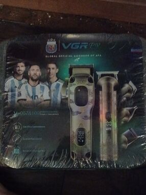 VGR Pro Cordless Hair Clipper and Trimmer - Metallic Gold